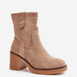 Laden Sie das Bild in den Galerie-Viewer, Stiefeletten mit Absatz Model 201540 Step in style
