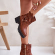 Laden Sie das Bild in den Galerie-Viewer, Stiefeletten mit Absatz Model 201543 Step in style