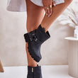 Laden Sie das Bild in den Galerie-Viewer, Stiefeletten mit Absatz Model 201544 Step in style