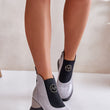 Laden Sie das Bild in den Galerie-Viewer, Plateau-Stiefeletten Model 201547 Step in style