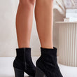 Laden Sie das Bild in den Galerie-Viewer, Stiefeletten mit Absatz Model 201548 Step in style