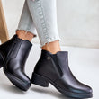 Laden Sie das Bild in den Galerie-Viewer, Stiefeletten mit Absatz Model 201683 Step in style