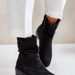Laden Sie das Bild in den Galerie-Viewer, Stiefeletten mit Absatz Model 201751 Step in style