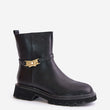 Laden Sie das Bild in den Galerie-Viewer, Stiefeletten mit Absatz Model 201759 Step in style