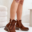Laden Sie das Bild in den Galerie-Viewer, Stiefeletten mit Absatz Model 201884 Step in style