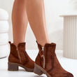 Laden Sie das Bild in den Galerie-Viewer, Stiefeletten mit Absatz Model 201884 Step in style
