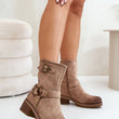 Laden Sie das Bild in den Galerie-Viewer, Stiefeletten mit Absatz Model 201885 Step in style