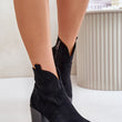 Laden Sie das Bild in den Galerie-Viewer, Stiefeletten mit Absatz Model 202056 Step in style