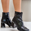 Laden Sie das Bild in den Galerie-Viewer, Stiefeletten mit Absatz Model 202120 Step in style