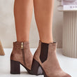 Laden Sie das Bild in den Galerie-Viewer, Stiefeletten mit Absatz Model 202170 Step in style