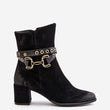 Laden Sie das Bild in den Galerie-Viewer, Stiefeletten mit Absatz Model 202648 Step in style