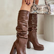 Laden Sie das Bild in den Galerie-Viewer, Stiefel mit Absätzen Model 202730 Step in style