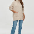 Laden Sie das Bild in den Galerie-Viewer, Rollkragenpullover Model 202969 Makadamia