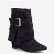 Laden Sie das Bild in den Galerie-Viewer, Plateau-Stiefeletten Model 203527 Step in style