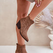 Laden Sie das Bild in den Galerie-Viewer, Stiefeletten mit Absatz Model 203529 Step in style