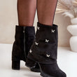 Laden Sie das Bild in den Galerie-Viewer, Stiefeletten mit Absatz Model 203530 Step in style