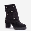 Laden Sie das Bild in den Galerie-Viewer, Stiefeletten mit Absatz Model 203530 Step in style