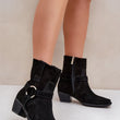 Laden Sie das Bild in den Galerie-Viewer, Stiefeletten mit Absatz Model 203872 Step in style
