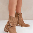 Laden Sie das Bild in den Galerie-Viewer, Stiefeletten mit Absatz Model 203875 Step in style