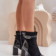 Laden Sie das Bild in den Galerie-Viewer, Stiefeletten mit Absatz Model 203876 Step in style