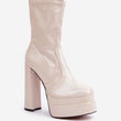 Laden Sie das Bild in den Galerie-Viewer, Stiefeletten mit Absatz Model 204681 Step in style
