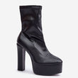 Laden Sie das Bild in den Galerie-Viewer, Stiefeletten mit Absatz Model 204694 Step in style