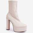 Laden Sie das Bild in den Galerie-Viewer, Stiefeletten mit Absatz Model 204695 Step in style