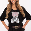 Laden Sie das Bild in den Galerie-Viewer, Kurzarm Pullover model 206703 Italy Moda