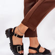 Laden Sie das Bild in den Galerie-Viewer, Sandalen model 210053 Step in style