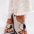 Laden Sie das Bild in den Galerie-Viewer,  Keilabsatz Sandalen model 211645 Step in style