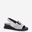Laden Sie das Bild in den Galerie-Viewer, Keilabsatz Sandalen model 211718 Step in style