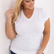 Laden Sie das Bild in den Galerie-Viewer, Plus-Size Bluse model 211754 Relevance