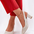 Laden Sie das Bild in den Galerie-Viewer,  Sandalen mit Absatz model 211939 Step in style