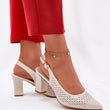 Laden Sie das Bild in den Galerie-Viewer,  Sandalen mit Absatz model 211939 Step in style