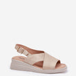 Laden Sie das Bild in den Galerie-Viewer,  Keilabsatz Sandalen model 211942 Step in style