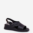 Laden Sie das Bild in den Galerie-Viewer,  Keilabsatz Sandalen model 211943 Step in style