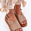Laden Sie das Bild in den Galerie-Viewer,  Keilabsatz Sandalen model 211944 Step in style