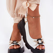Laden Sie das Bild in den Galerie-Viewer,  Keilabsatz Sandalen model 212133 Step in style