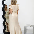 Laden Sie das Bild in den Galerie-Viewer, Langes Kleid model 212173 Jersa