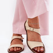 Laden Sie das Bild in den Galerie-Viewer, Sandalen model 212583 Step in style
