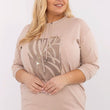 Laden Sie das Bild in den Galerie-Viewer, Plus-Size Bluse model 212689 Relevance