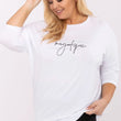 Laden Sie das Bild in den Galerie-Viewer, Plus-Size Bluse model 212694 Relevance