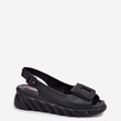 Laden Sie das Bild in den Galerie-Viewer, Keilabsatz Sandalen model 212715 Step in style