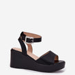 Laden Sie das Bild in den Galerie-Viewer, Keilabsatz Sandalen model 212816 Step in style