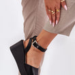 Laden Sie das Bild in den Galerie-Viewer, Keilabsatz Sandalen model 212816 Step in style