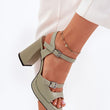 Laden Sie das Bild in den Galerie-Viewer, Sandalen mit Absatz model 212825 Step in style
