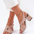 Laden Sie das Bild in den Galerie-Viewer, Sandalen mit Absatz model 212827 Step in style