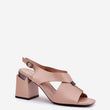 Laden Sie das Bild in den Galerie-Viewer, Sandalen mit Absatz model 212827 Step in style