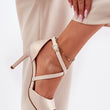 Laden Sie das Bild in den Galerie-Viewer, Sandalen mit Absatz model 212829 Step in style