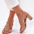 Laden Sie das Bild in den Galerie-Viewer, Sandalen mit Absatz model 212835 Step in style